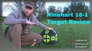 Pursue the Hunt BEST BROADHEAD TARGET Rinehart 181 [upl. by Phelia285]