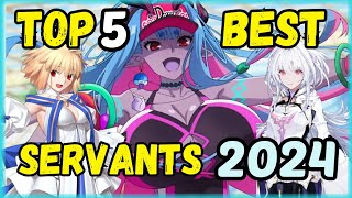 FGO TOP 5 BEST SERVANTS TO SAVE FOR IN 2024 [upl. by Nert]