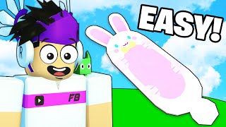 HOW TO GET BUNNY HOVERBOARD in Pet Simulator X EASY [upl. by Ahsratal]