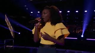 Christiana Danielle  “Elastic Heart” The Voice S14 Knockouts [upl. by Nylessoj247]