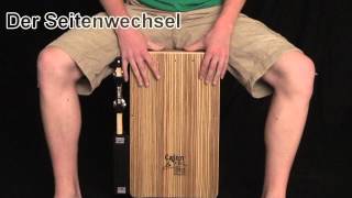 Cajon Tutorial Spieltechnik amp Showeffekte [upl. by Melquist]