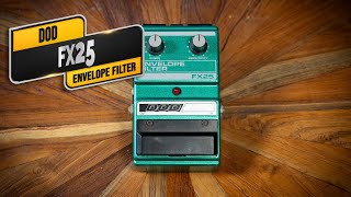 DOD FX25 Envelope Filter Pedal [upl. by Cirdet741]