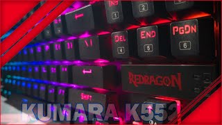 El mejor TECLADO gaming CLICKY Review Redragon Kumara K552  Teclado Mecánico BARATO [upl. by Johan]