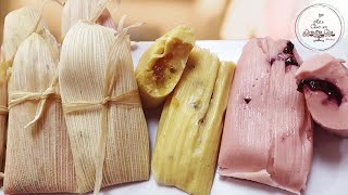 TAMALES DULCES CON GELATINA NO GRENETINA  SWEET TAMALES WITH JELLY GELATAMALES quotMISS RECETAS quot [upl. by Theta]