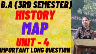 History 3rd semester  MAP UNIT 4 Written notes rightguidance pu [upl. by Brendon278]