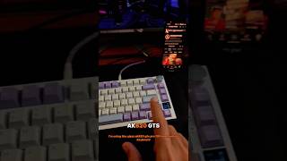 SETTING MACRO MANAGER AJAZZ AK820 GTS PRO QUICK CHANGE SCOPE AWP GAME FPS MECHANICALKEYBOARD AJAZZ [upl. by Anrym756]