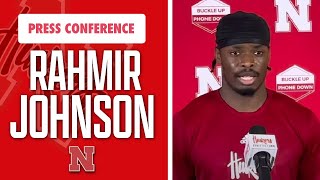 Nebraska Football RB Rahmir Johnson looking to show off all areas of his game in 2023 I Huskers [upl. by Olotrab839]