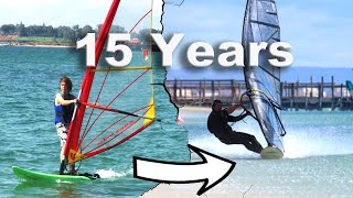 From BEGINNER to PRO SPEEDSURFER How I Learned Windsurfing self taught [upl. by Hammock]