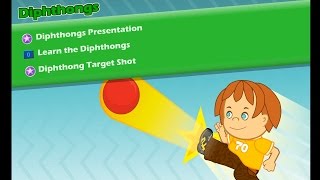 LEARNING FOR TODDLERS AND KIDS DIPHTHONGS [upl. by Lucais317]