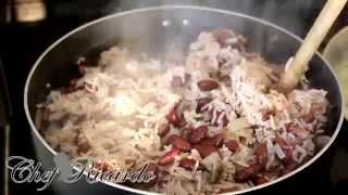 Rice And Peas Recipe  Recipes By Chef Ricardo [upl. by Hepza469]