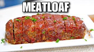 Easy Homemade Meatloaf Recipe  Juicy Meatloaf Recipe [upl. by Georges]