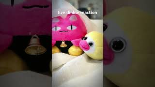 live dinkle reaction cute edit itemlabel peepy tiktok viral shorts itemLabel [upl. by Otrevire]