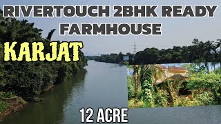 Rivertouch 12 Acre MOUNTAIN view Ready Farmhouse for sale in Karjat69 Karjat Waters📱9226172113 [upl. by Tereve]