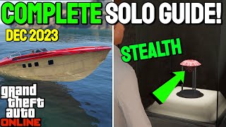 GTA Online Solo Cayo Perico Heist Guide Set Ups  Stealth Elite Finale [upl. by Fisch]