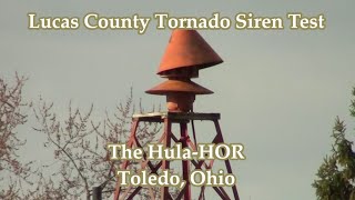 Toledo OH HulaHOR SiroDrone Siren Test 32421 [upl. by Ahsaelat]