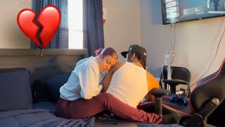 Randomly CRYING Prank On My Boyfriend Cute Reaction [upl. by Notnad862]