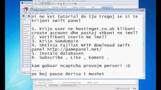 Si Te Krijojm Swift Panel Free HD Step by Step [upl. by Mulderig125]