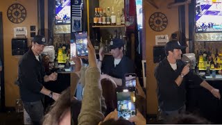 Miles Teller busts a move at Grand Rapids Michigan bar in viral video [upl. by Yniffit651]