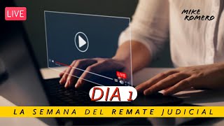 Dia 1  La Semana Del Remate Judicial [upl. by Enelrae634]