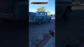 Chevrolet C10 stepside shortvideo chevrolet c10 youtubeshorts carshow classiccars carmeet [upl. by Pulsifer]