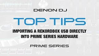 Importing a Rekordbox USB Directly into PRIME Series Hardware [upl. by Naldo]