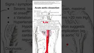 Acute aortic dissection [upl. by Beera]