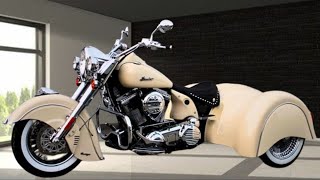 Exploring the New Indian Chief Vintage Trike  The Journey of Elegance and Power [upl. by Alleber]