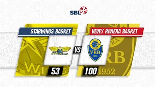 Starwings Basket vs Vevey Riviera Basket  Game Highlights [upl. by Alin]