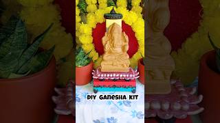 DIY Eco friendly Ganesh ji for Ganesh Chaturthi  diy craft ganesh ganpati [upl. by Bruis]