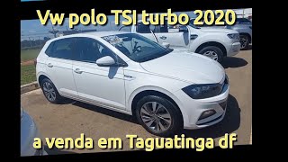 VW POLO TSI TURBO 2020 a venda em Taguatinga df feirão [upl. by Ailimac]