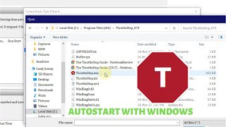 How to make Throttlestop Autostart with Windows [upl. by Enaj]