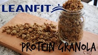 LeanFit  Protein Granola [upl. by Hayilaa]