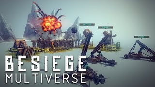 Besiege Multiverse Trailer  Multiplayer amp Level Editor Update [upl. by Porche]