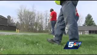 Volunteers Conduct Hypodermic Needle Sweep [upl. by Ientruoc]