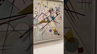 Wassily Kandinsky Composition 8 1923 Guggenheim Museum NYC [upl. by Lekzehcey]