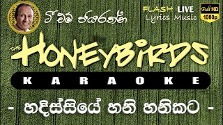 Hadissiye Hani Hanikata Karaoke Without Voice හදිස්සියේ හනි හනිකට කැරෝකේ [upl. by Llarret436]