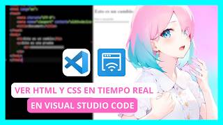 Visualizar HTML y CSS en Visual Studio Code [upl. by Velleman]