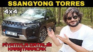 RAKİPLERİNDEN 500000₺ UCUZA 4X4 SUV SSANGYONG TORRES  SSANGYONG TORRES DETAYLI İNCELEME VE TEST [upl. by Heimer544]