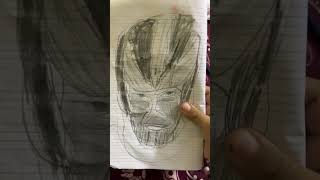 Thanos drawing ✍️ [upl. by Aihsotan881]