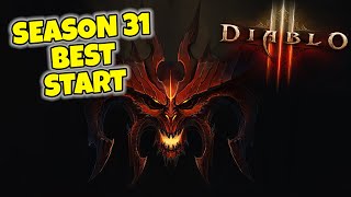 Fastest Start and Best Class in Diablo 3 Season 31 [upl. by Salta]