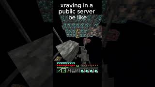 the xray is crazy minecraftmeme viralvideo [upl. by Ellenaj]