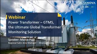 Power Transformer – GTMS  Global Transformer Monitoring Solution  now called TrafoNova [upl. by Cory]