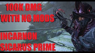 WARFRAME NEW MOST OP PISTOL Incarnon Sicarus Prime Build Guide  Koumei amp The Five Fates [upl. by Ledoux412]