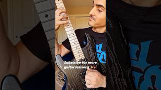 How to get rid of unwanted string￼ noise and messy guitar playing 🎸🔥 guitarlesson shorts [upl. by Gagliano125]