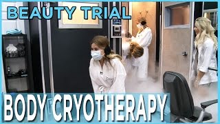 We Try Cryotherapy And It’s Freezing [upl. by Nonohcle]