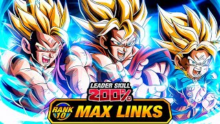 YEAH THIS UNIT IS 1 LMFAO LEVEL 10 LINKS 100 CARNIVAL LR STR SSJ GOHAN DBZ Dokkan Battle [upl. by Waers]