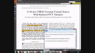 A 65nm CMOS Constant Current Source With Reduced PVT Variation [upl. by Graff]