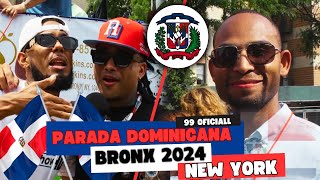 PARADA DOMINICANA 2024 BRONX NEW YORK [upl. by Ittak]