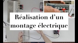 Travaux pratiques  réaliser un montage électrique simple [upl. by Heady]