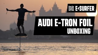 Audi etron foil by Aerofoils Unboxing  World premier [upl. by Ordnaxela]